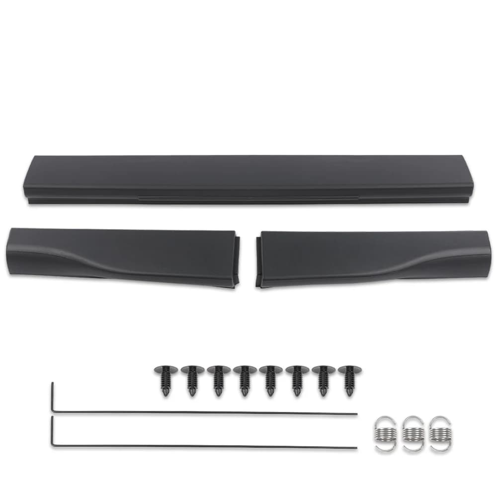Set di 3 Spoiler per Portellone Posteriore per Ford Super Duty F250 F350 2008-2016, Copertura Protettiva per Bordo Superiore, Sostituzione 8C3Z9941019A