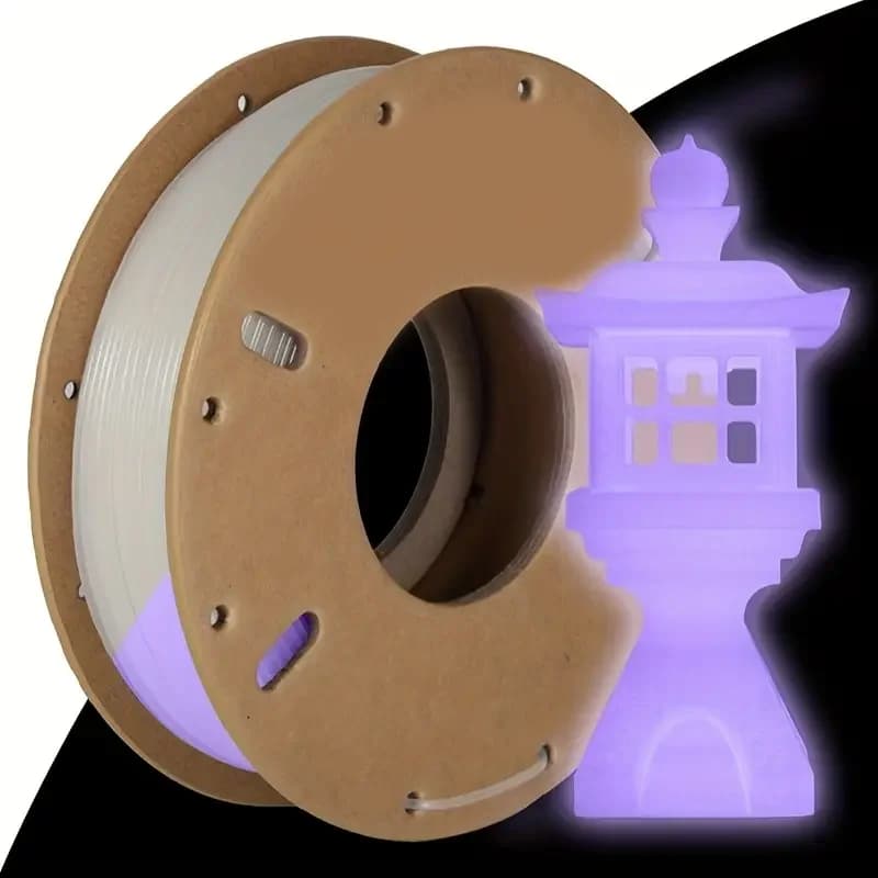 Filajoy3D 3D Printing Filament, PLA Bright from White to Purple 1.75mm 250g, Dimensional Accuracy +/- 0.03mm, Gradual Color Change