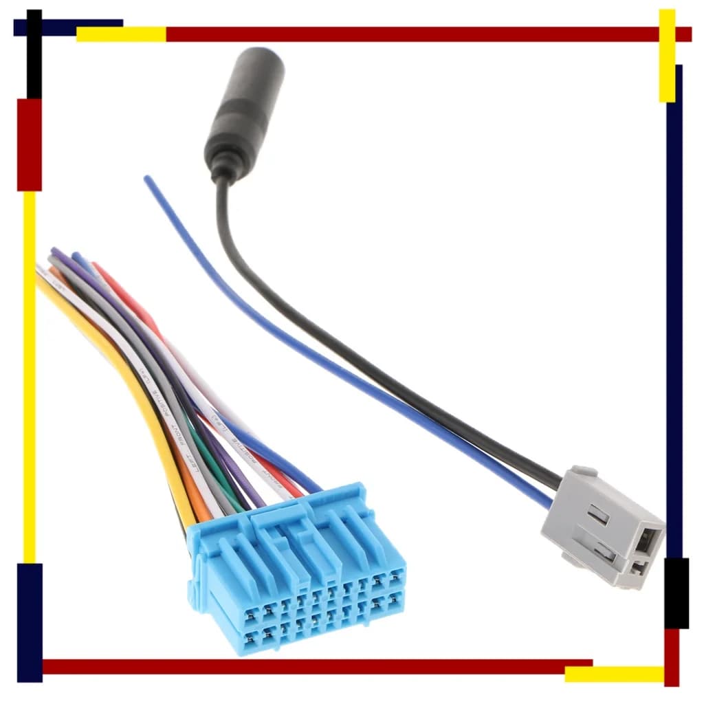 Connettore adattatore cablaggio ISO per radio stereo per auto per cavo di cablaggio adattatore spina Honda Acura SUZUKI