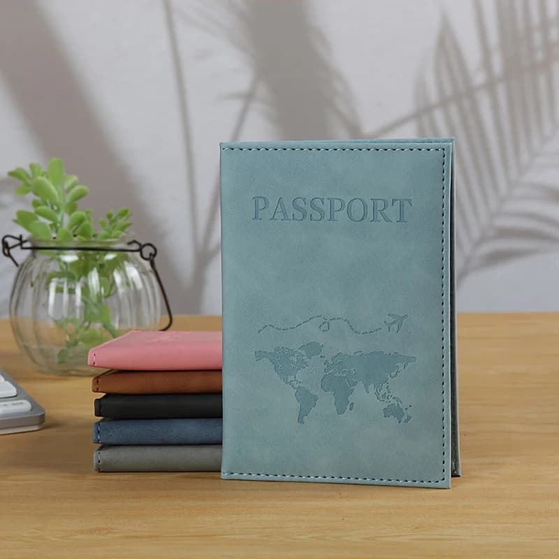 Minimalist Portable Passport Holder, Practical Travel Document Protective Cover for Daily Outdoor Travel Storage Use