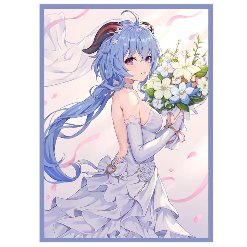 67x92mm 50 pz maniche olografiche caricatore di carte PKM Anime Protector Card Cover per MTG WS giochi da tavolo carte collezionabili