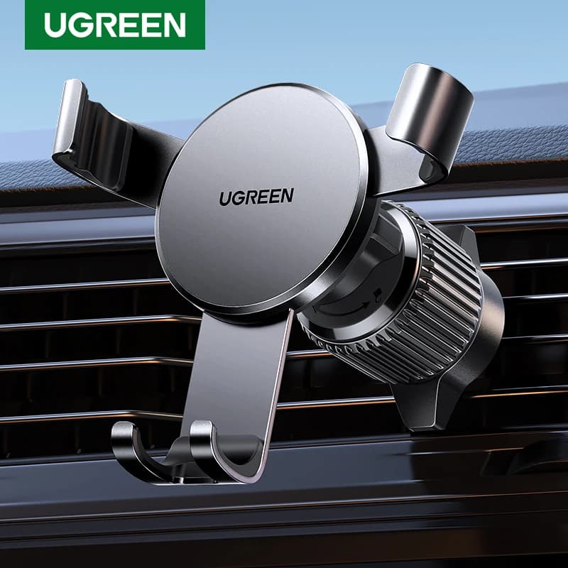 UGREEN Car Phone Holder Air Vent Phone Stand in Car For Mobile Phone Xiaomi Samsung iPhone 15 14 13 Cellphone Car Holder Stand