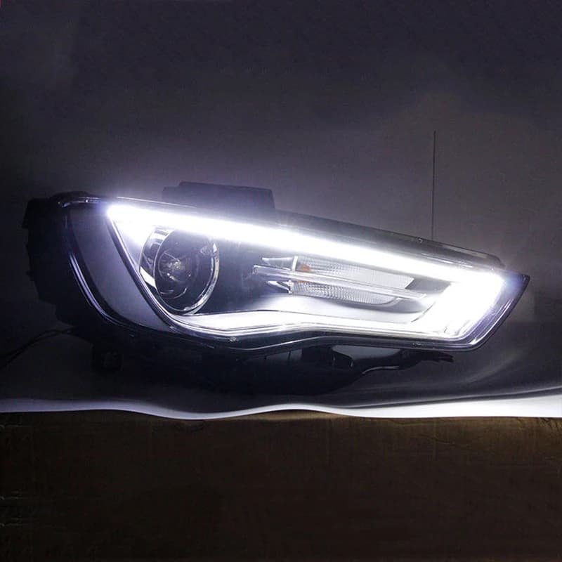 1 paio di fari per BMW Serie 5 2011-2017 Dynamic Streamer Indicatori di direzione Start Up Animazione Luce di marcia diurna a LED