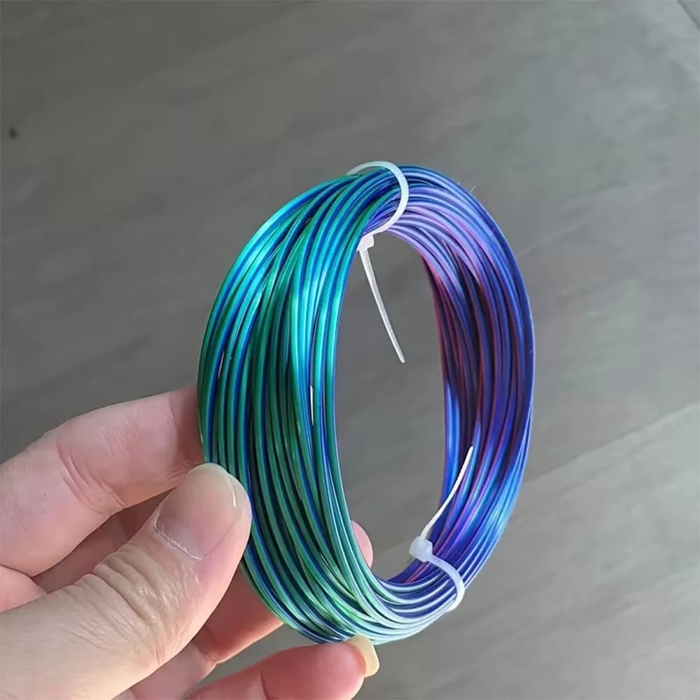 1.75mm Tricolor PLA Filament for 3D Printers and Pens - 3D Pen Filament Refill Compatible with Most FDM 3D Printers