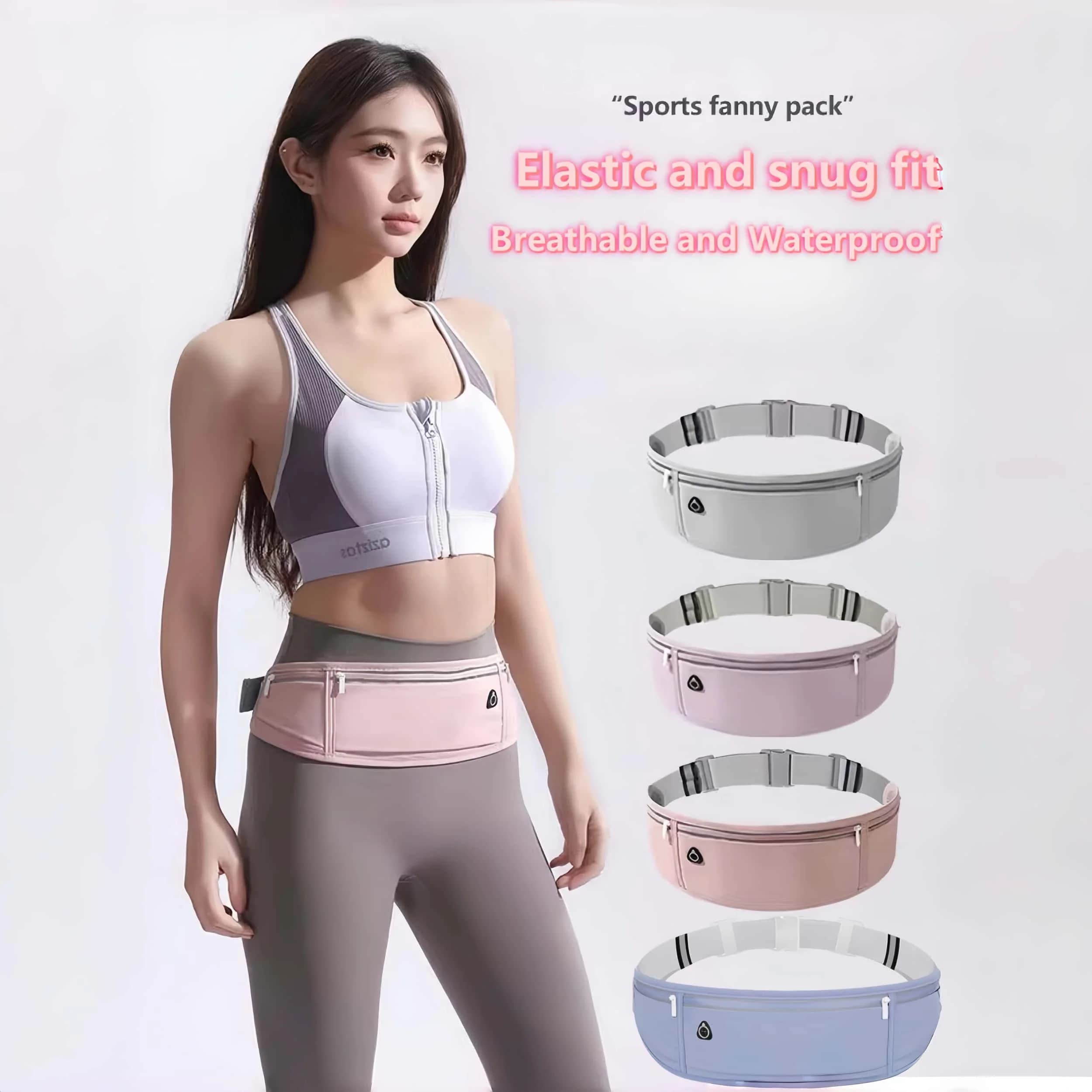 Running bag for mobile phone, fitness bag, invisible belt for outdoor morning ride, sticky running bag, multi- F
