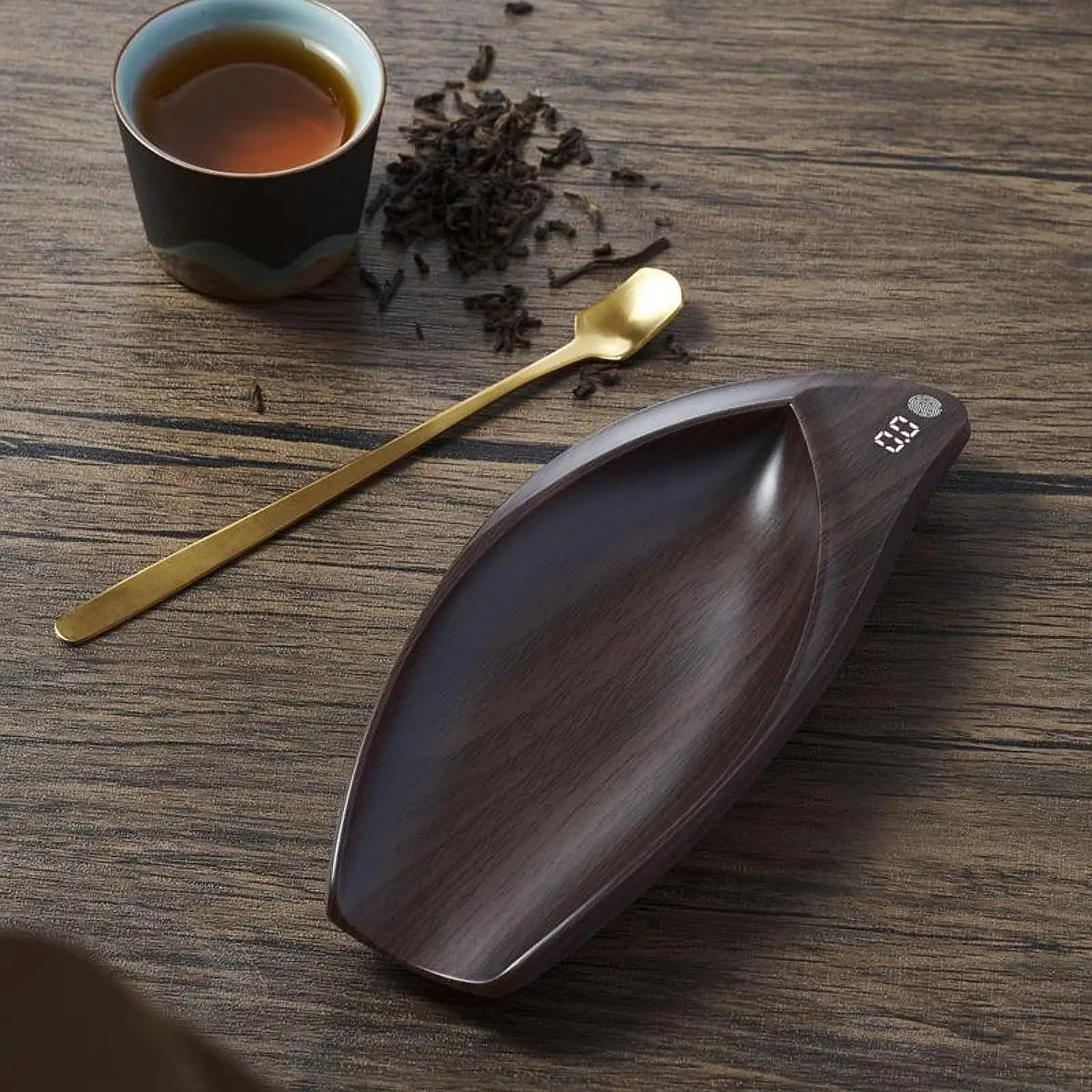 Bilancia elettronica portatile per caffè, tè, 0,1-500 g, mini bilancia per uso domestico, bilancia per spezie alimentari, bilancia da cucina digitale
