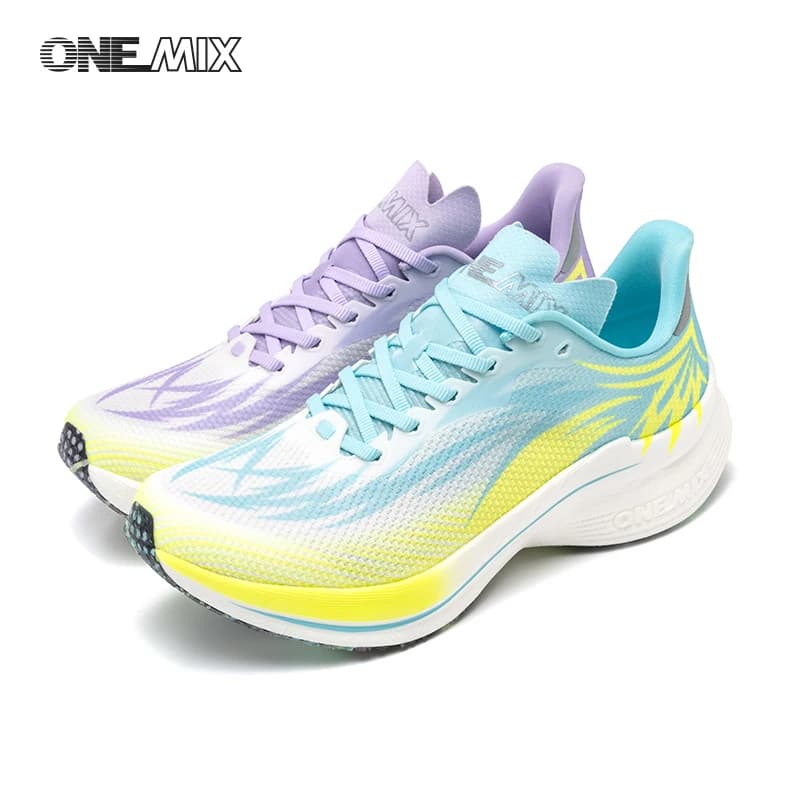 ONEMIX 2025 Piastra in carbonio Uomo Donna Scarpe sportive da corsa Ammortizzazione traspirante Antiscivolo PB Scarpe da ginnastica leggere con rimbalzo