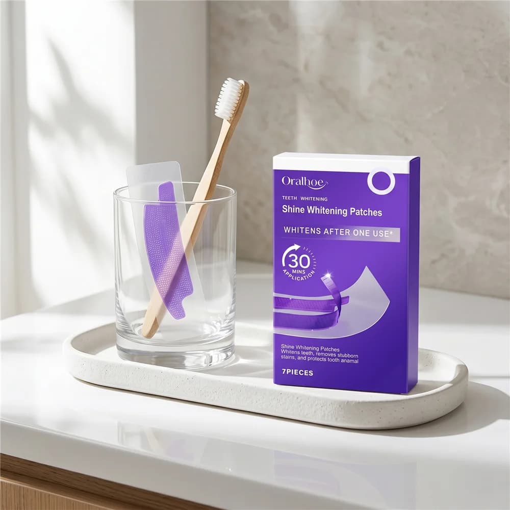 Oralhoe Tooth Cleaning Strips — Delicate Cleaning and Daily Care for Tooths