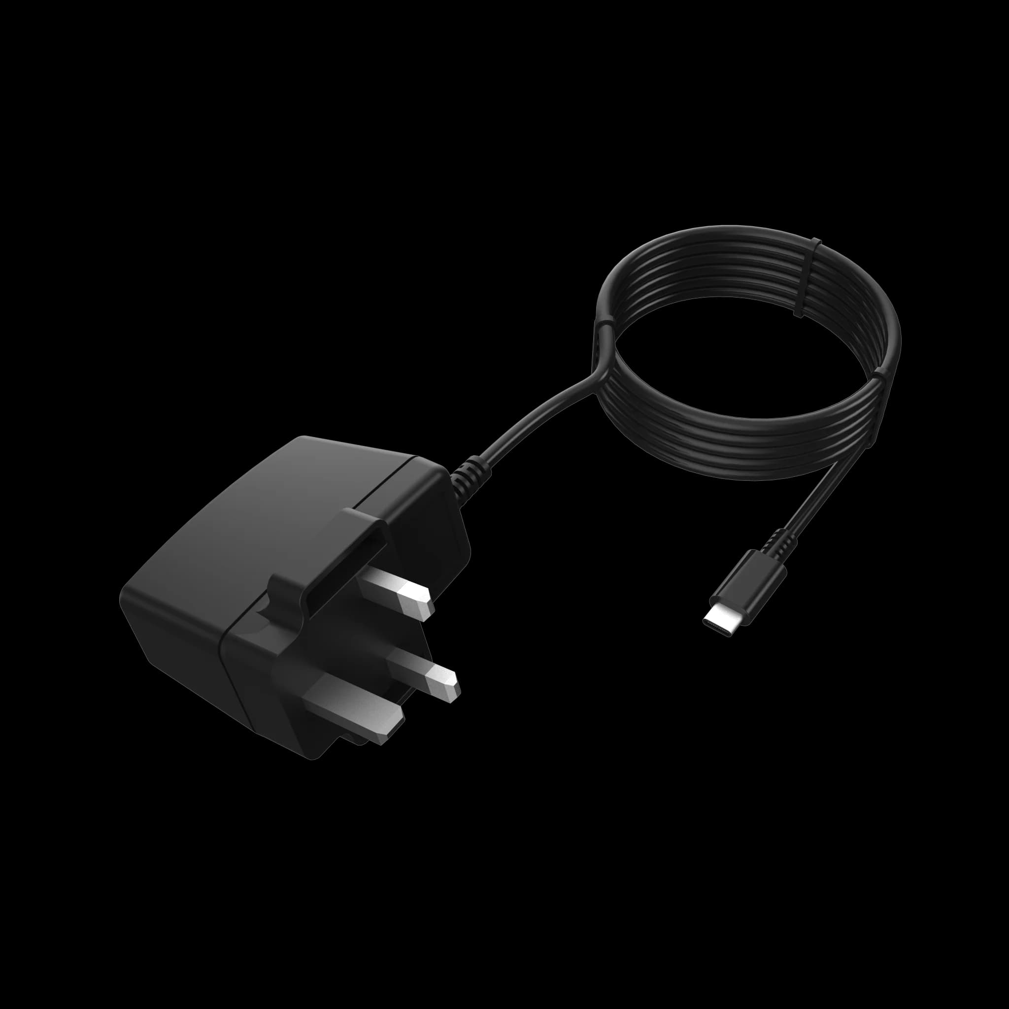 USB-C Power Adapter RAK 5V 3A | Universal Intake Options | 15W Charger for Raspberry Pi 4/5, WiFi cameras and 5 V devices