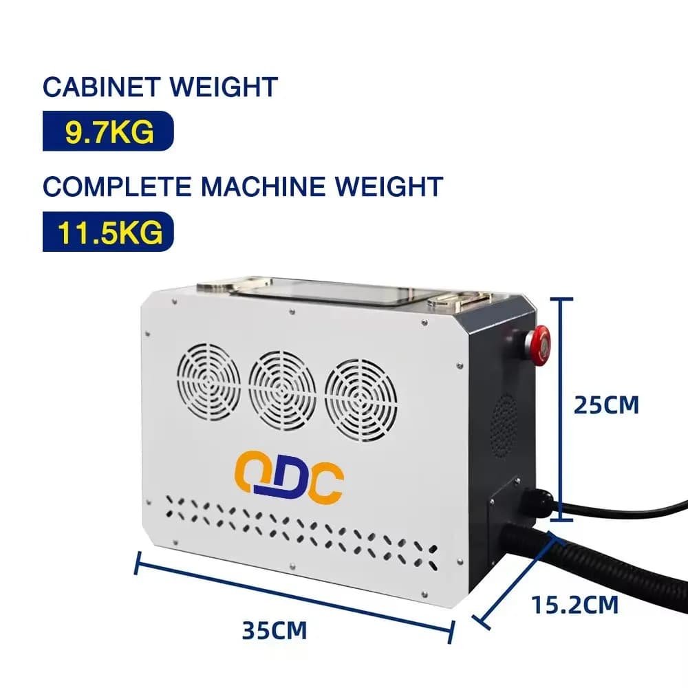 50W 100w Pulse Laser Cleaner Rust Paint Oil Removal Machine 3 1 Fiber Metal Laser Marking Engraving Cleaning Machine Wood New