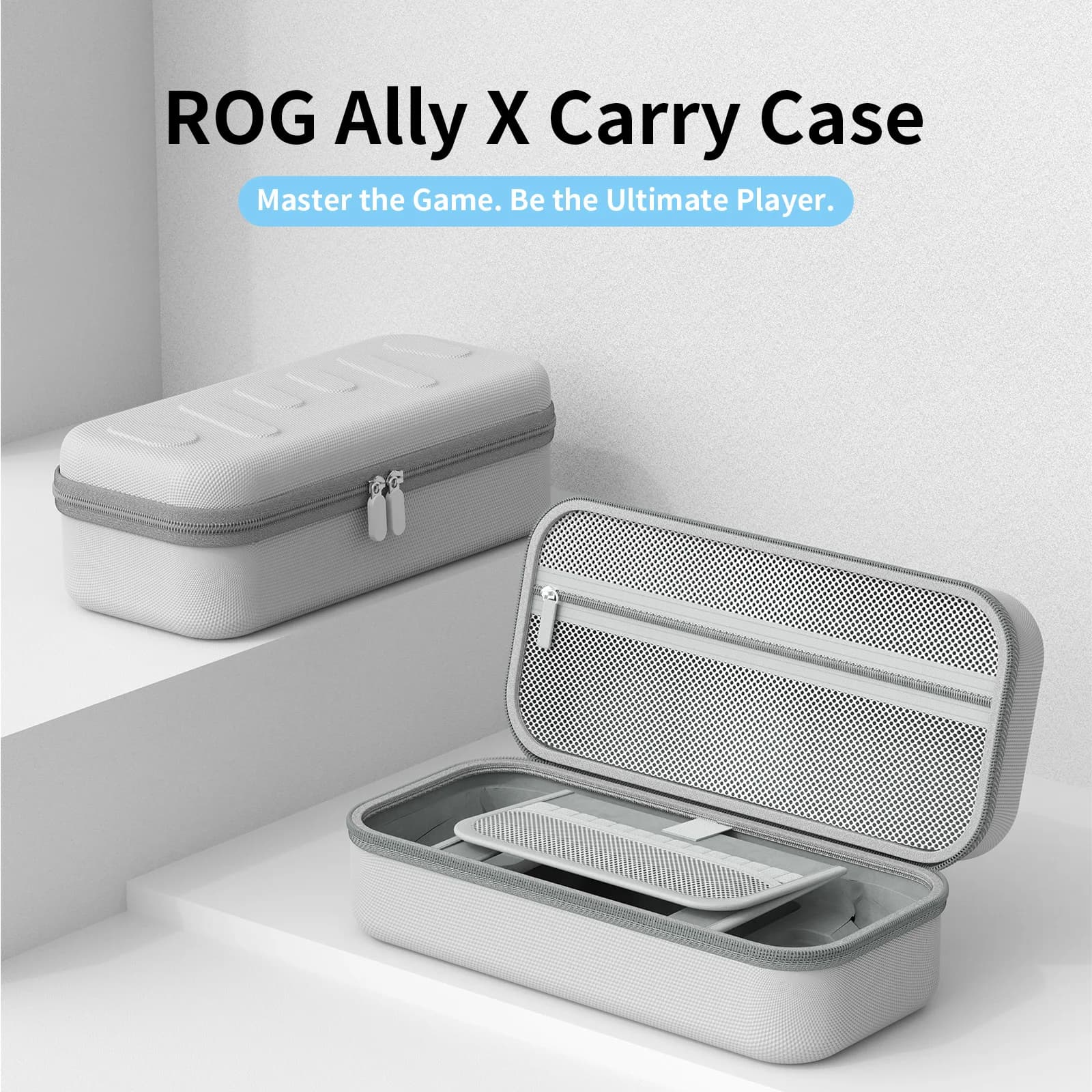 Custodia da trasporto per ROG Xbox Ally / Ally X 2025 – Borsa da viaggio rigida in EVA per console e accessori, custodia protettiva portatile