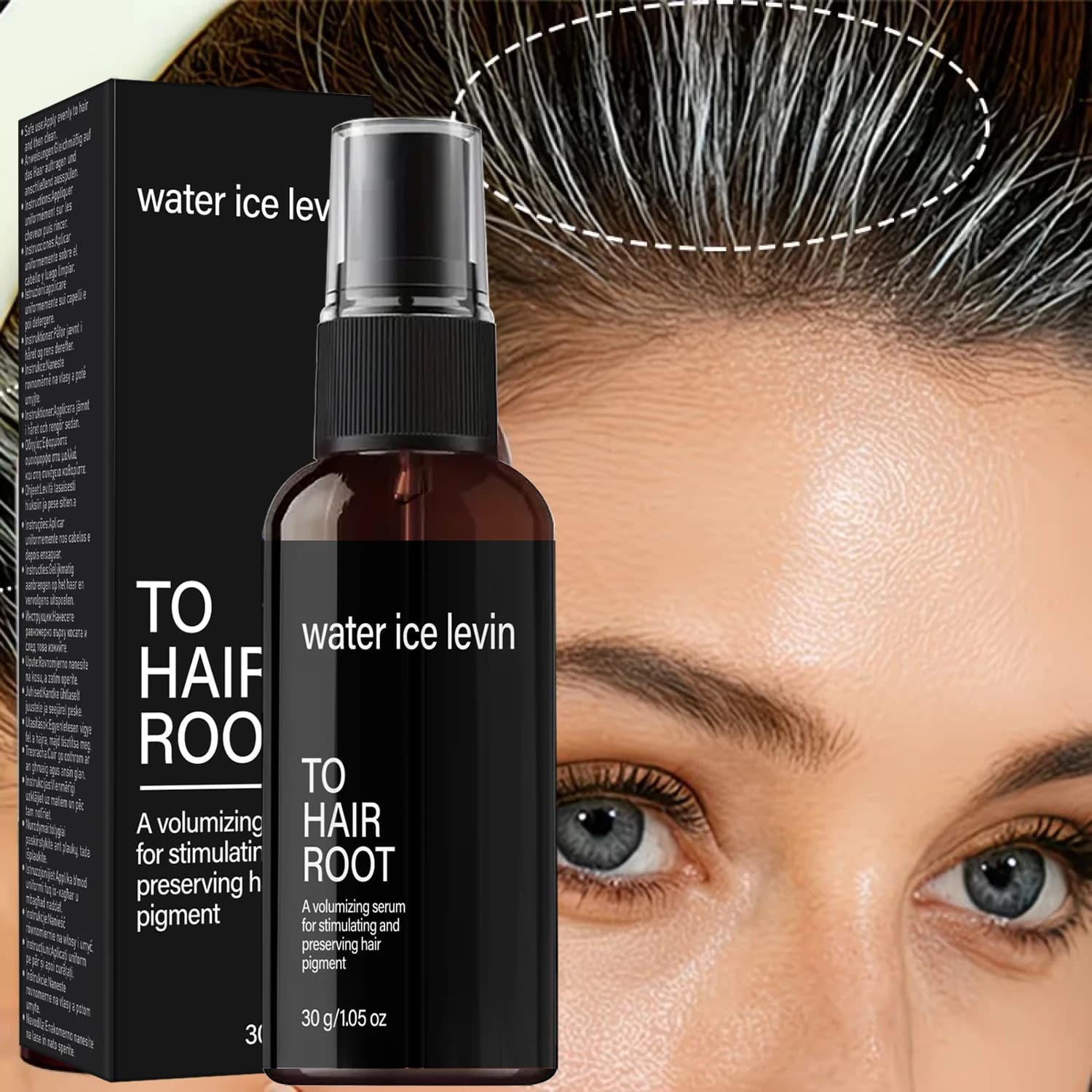 Caffeine Infused Scalp Care Serum Collagen HA Nourish Hair Root Boost Hair Volume Maintain Healthy Hair Pigment 30g