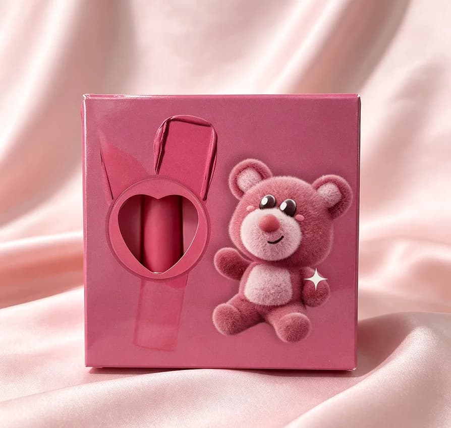 2-Pack S.F.R Color Cute Bear Sweet Cheeks Long-Lasting Matte Liquid Blush Natural Flush Makeup for Daily Dating Party