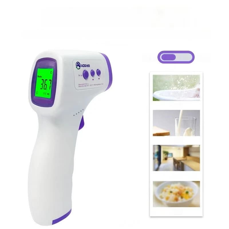 Contactless portable infrared thermometer, suitable for measuring the temperature of pets, industrial and culinary tests, pizza ovens.