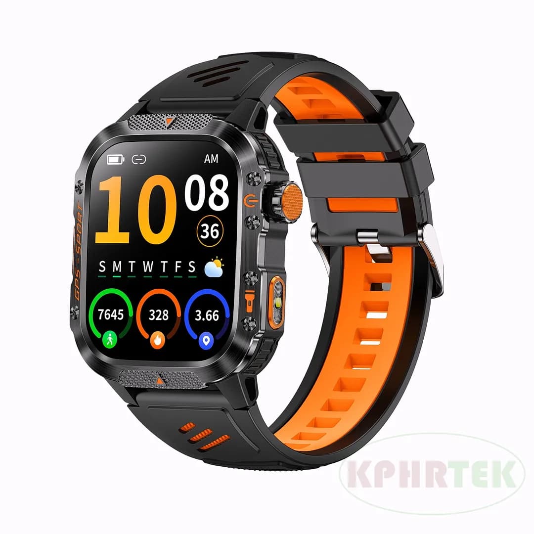 HT36 GPS Smartwatch Posizionamento preciso Sport all'aria aperta Fitness Tracker Smart Watch impermeabile