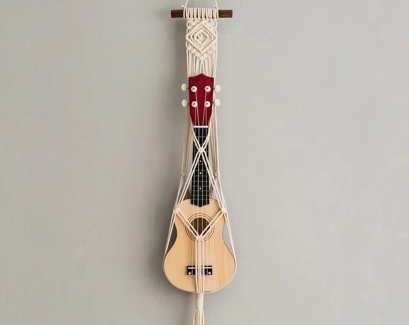 Macrame Ukulele Hanger Wall Organizer Holder Gift for Her