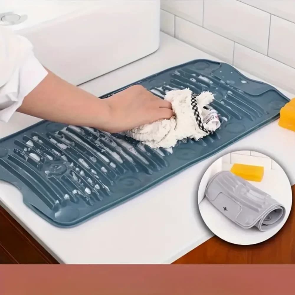 Lavanderia in due pezzi/cuscinetto per biancheria/borsa per biancheria/panno per biancheria/lavagna per biancheria/cuscinetto per lavaggio a mano/mini ventosa/towe per il viso in PVC pieghevole