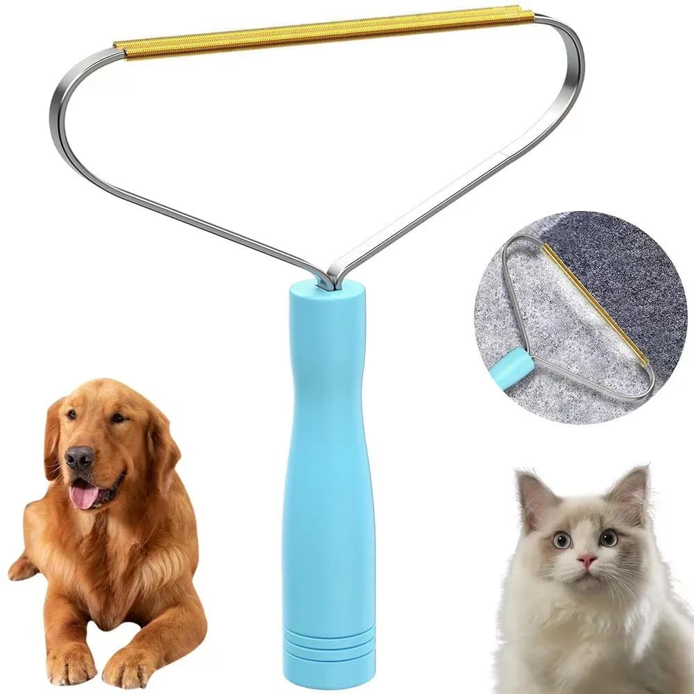 Levapelucchi Manuale a Doppia Faccia per Vestiti, Peli di Animali Domestici, Tappeti e Cappotti - Strumento per la Rimozione di Pelucchi
