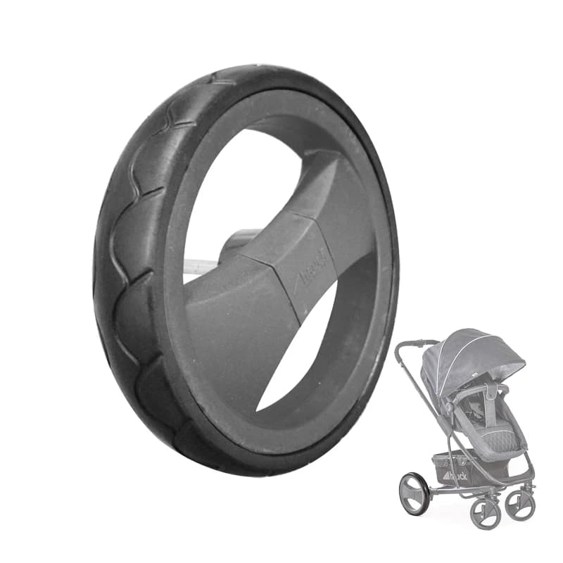 Pneumatico Posteriore per Passeggino Hauck Miami 4S, Ruota Posteriore Personalizzata in PU Senza Camera d'Aria con Copertura Antiscivolo, Accessori di Ricambio per Passeggino