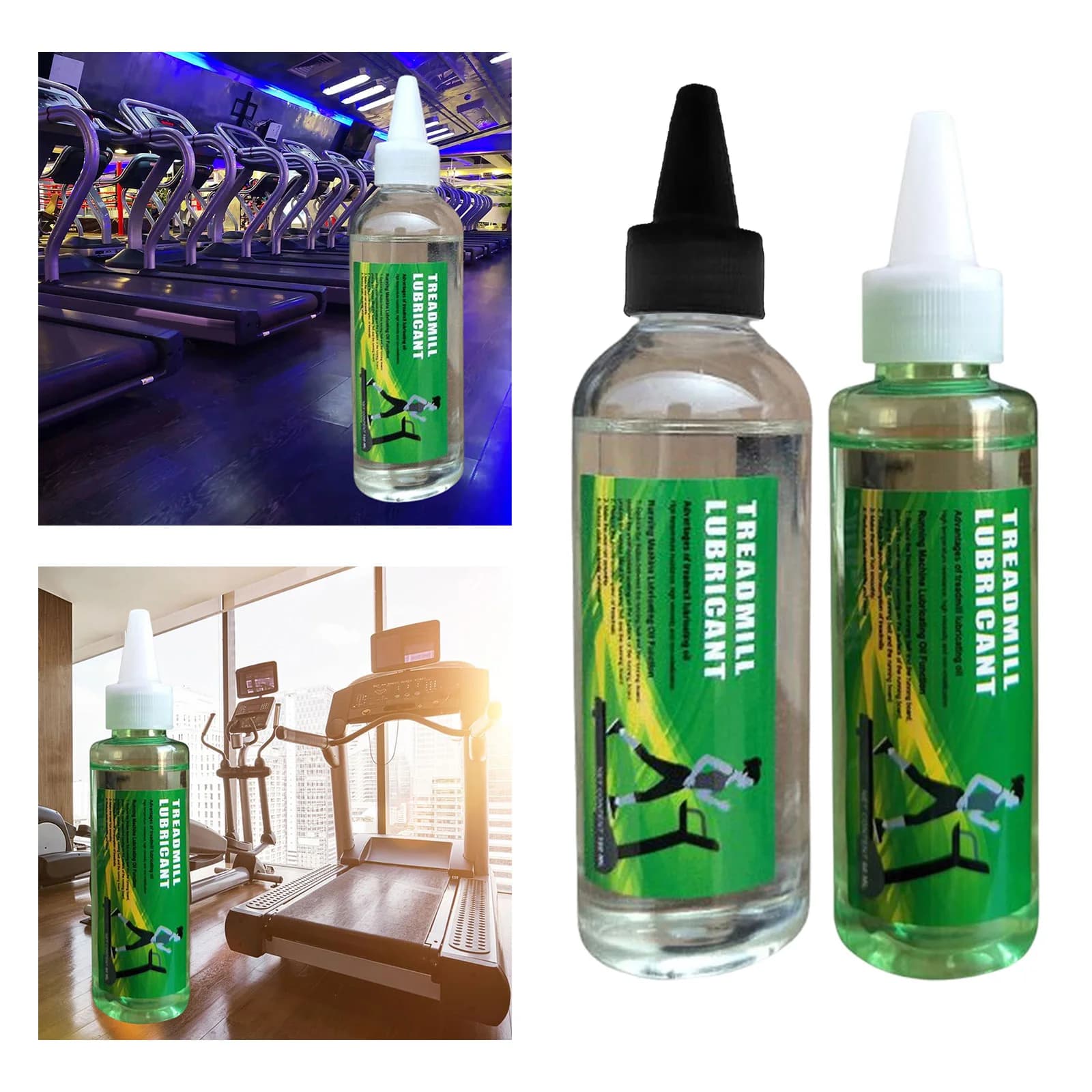 Belt lubricant for treadmills Silicone Oil Running Machine Noise reduction Oil for treadmills Supplies for gym Lubricant oil for mechanical tools