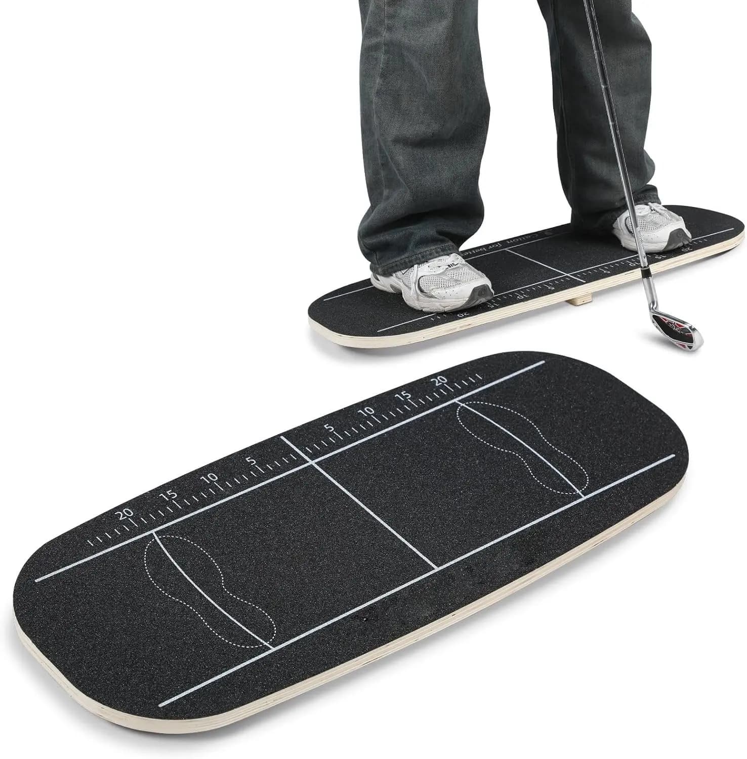 Balance Board Golf help for swing training Gravity transfer Training equipment for golf swing plate training Weight change Increase consistency
