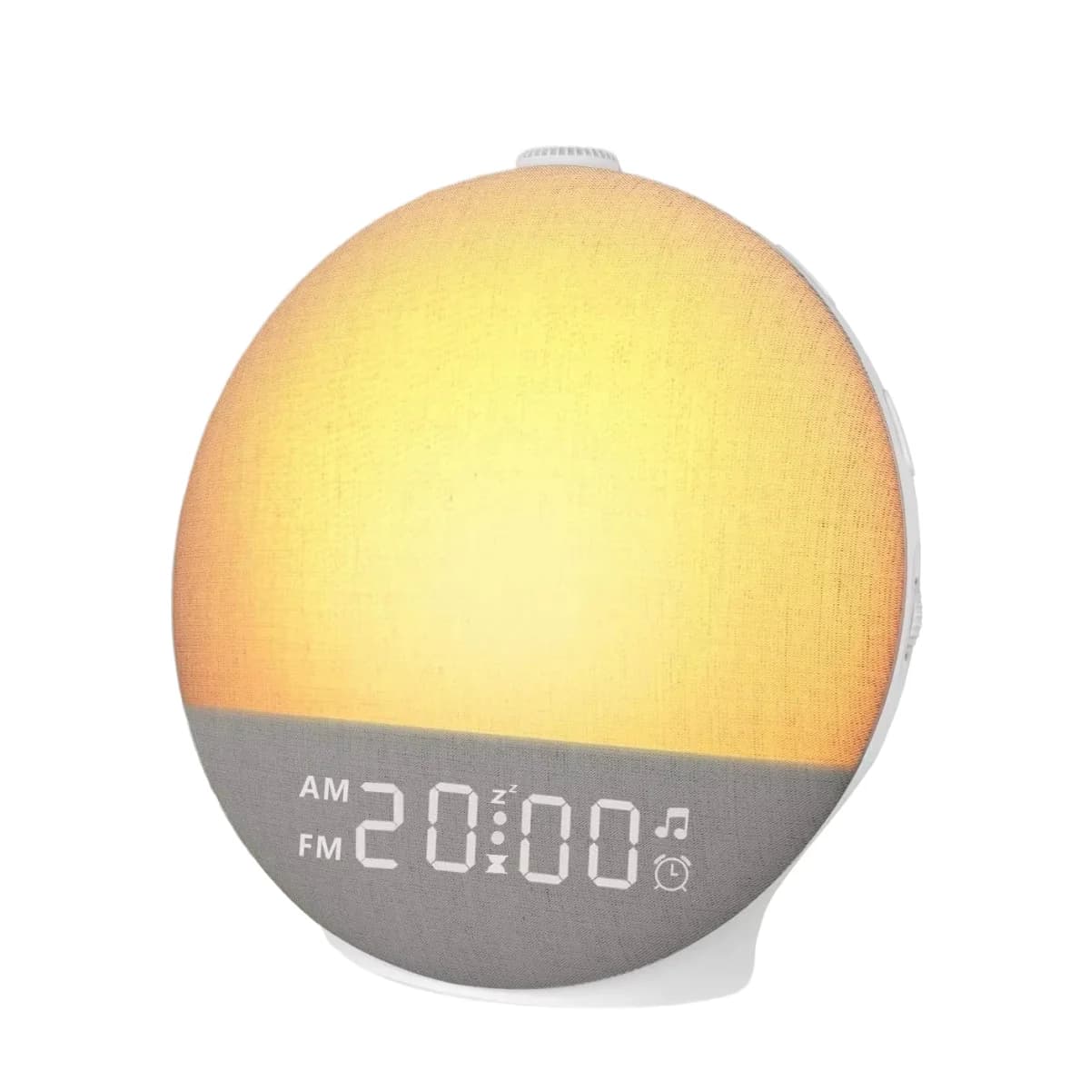 Sveglia Intelligente con Simulazione dell'Alba, Altoparlante Bluetooth, Macchina del Rumore Bianco con 30 Suoni Rilassanti per l'Arredamento Domestico