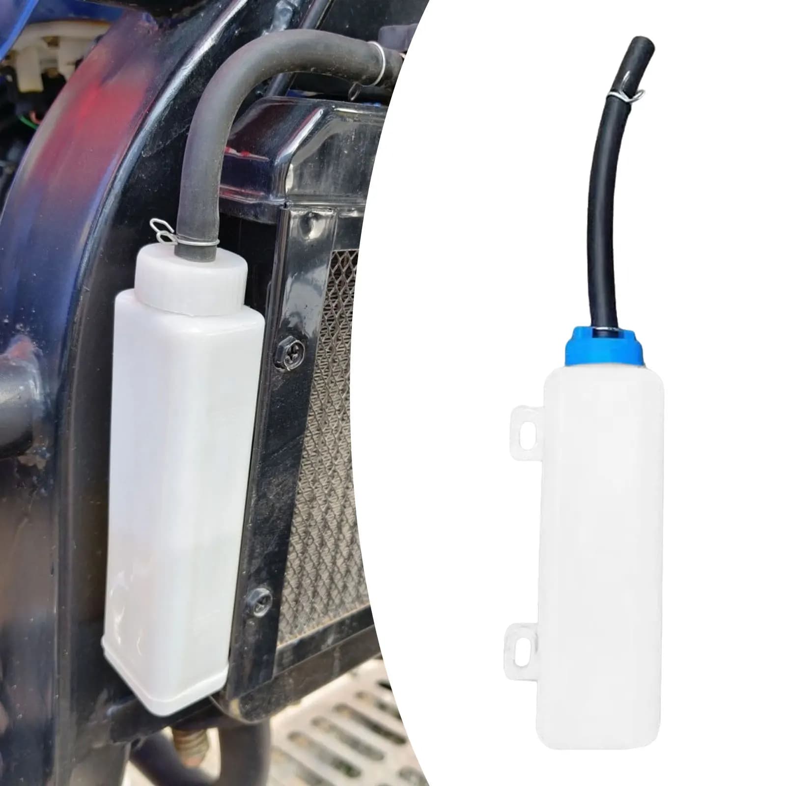 Universal Expansion Tank for Coolant Motor Motorcycle, Durable and Robust, Motorcycle and Dirt Bike Spare
