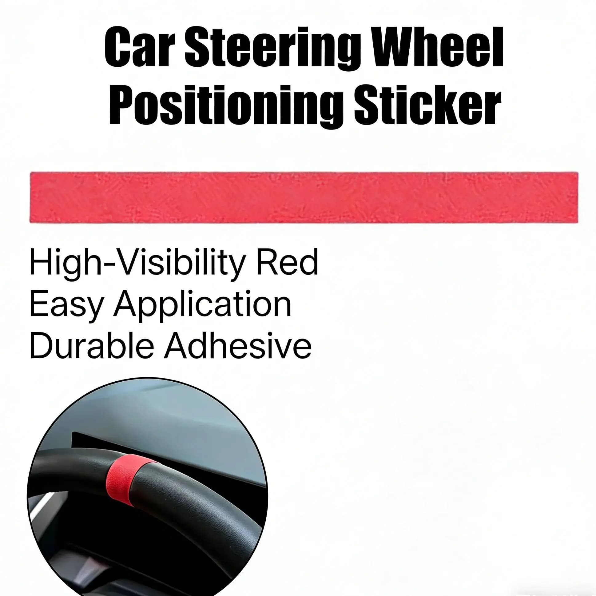 Decorative Car Wheel Stickers, Sterzo Central Correction Accessories