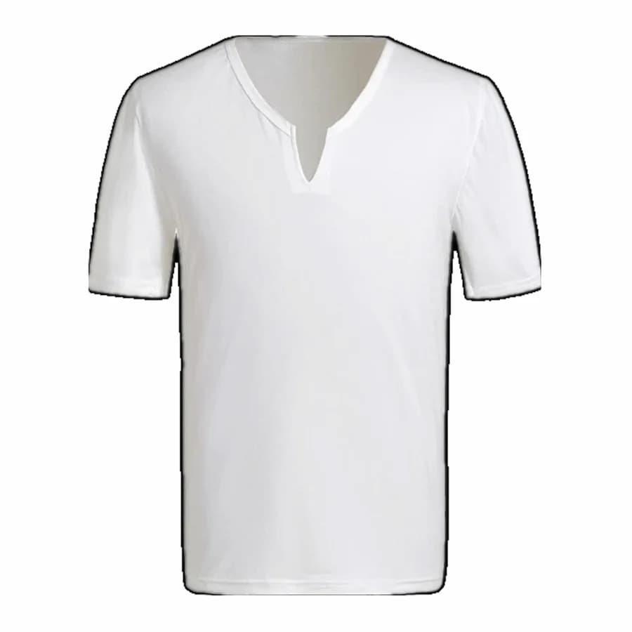 Michael Jackson MJ Costume Classic Billie scollo a v cotone 100% t-shirt bianca t-shirt intimo