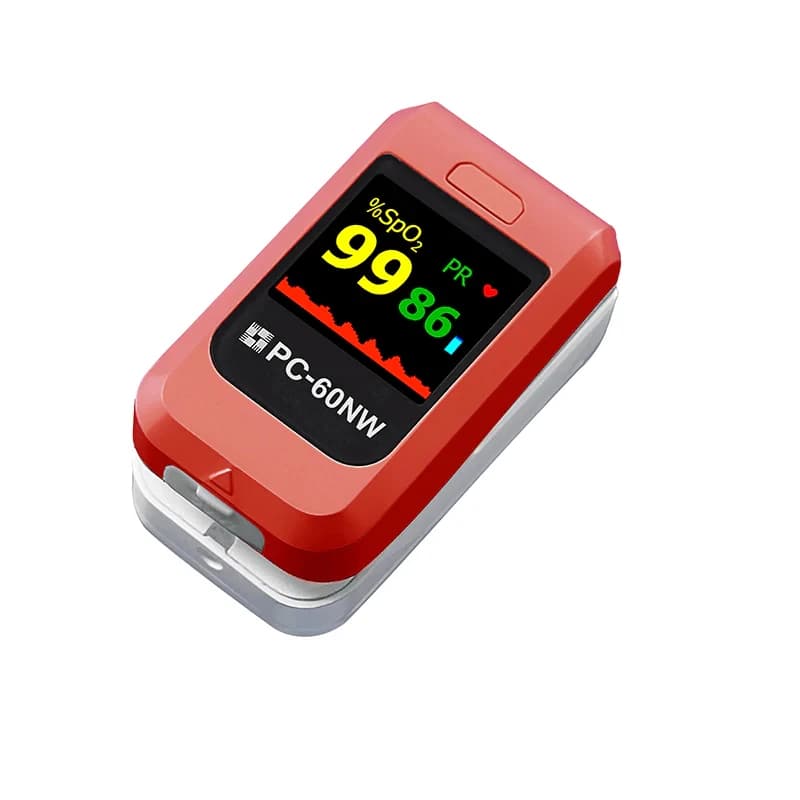 Lepu Medical PC-60NW finger pulse oximeter, Oxygen analyzer in Children's Blood, Newborns and Adults
