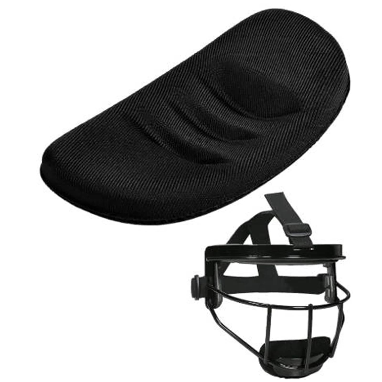 Softball Fielder's Facemask Chin Cup Baseball Fielder Mask imbottitura per il mento fodera protettiva morbida per il mento per lo sport