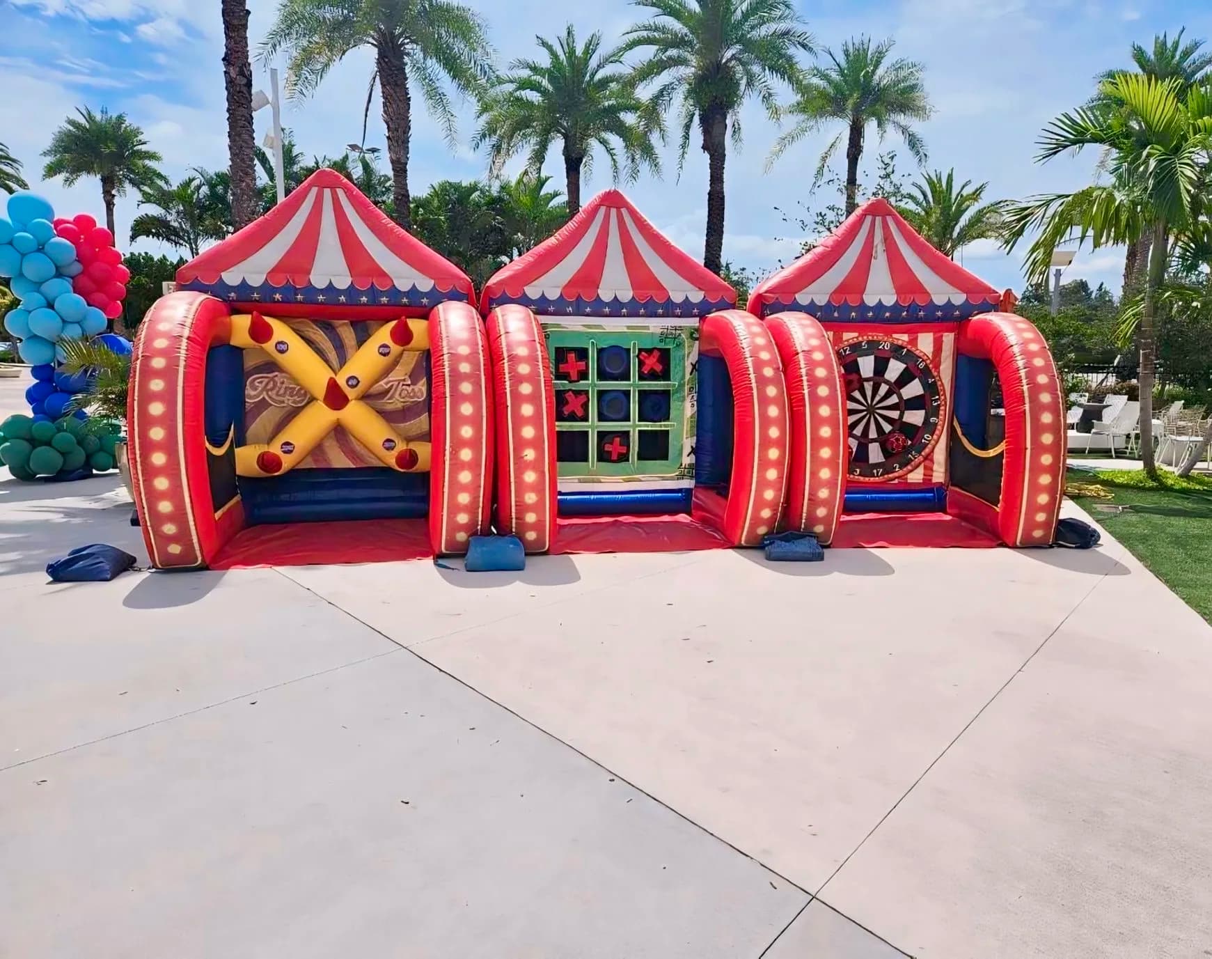 Giochi di carnevale pubblicitari popolari Interessanti giochi di carnevale gonfiabili Gioco sportivo di calcio per feste in famiglia nel cortile