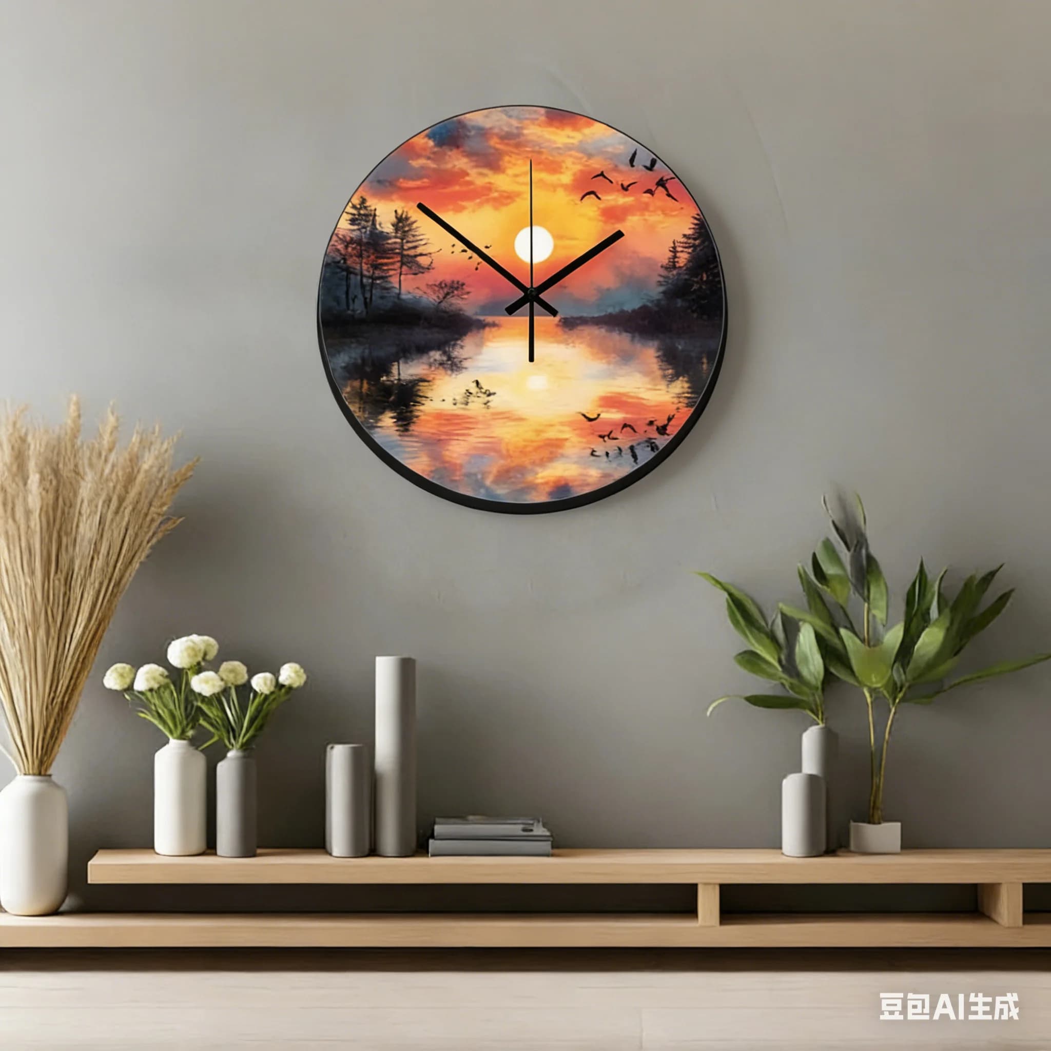 Orologio da Parete Artistico Personalizzato - Pezzo d'Arte