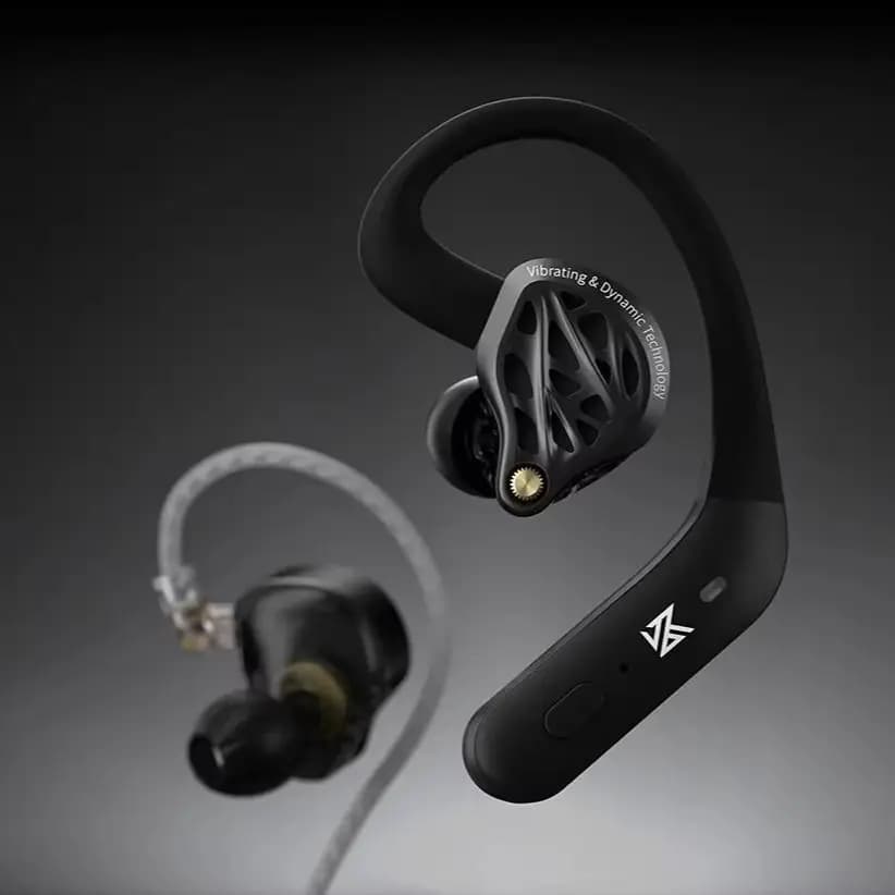 KZ Vibe X Low Frequency Vibration Earbuds Deep Bass Headset Stereo Sound HiFi Wired in-Ear Earphones for Music Gaming