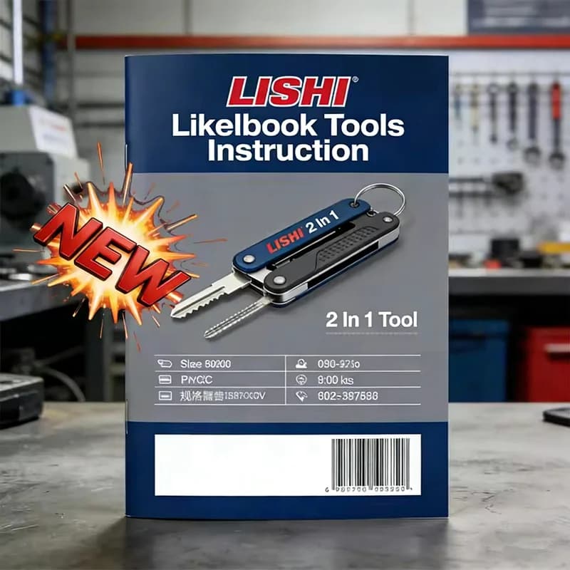 Manuale Utente 2026 per Nuovo Strumento 2-in-1 Lishi per Fabbri, Guida di Istruzioni per Serrature e Chiavi Auto