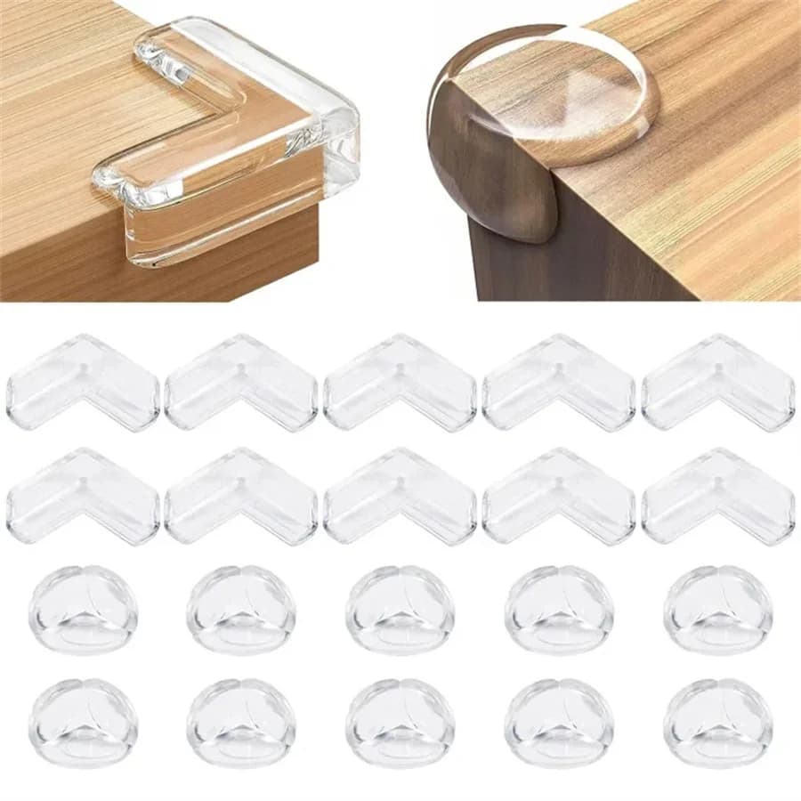 4/10/16 pezzi di sicurezza per bambini protezione angolare in silicone tavolo morbido trasparente bambini anti collisione protezioni per bordi angolari