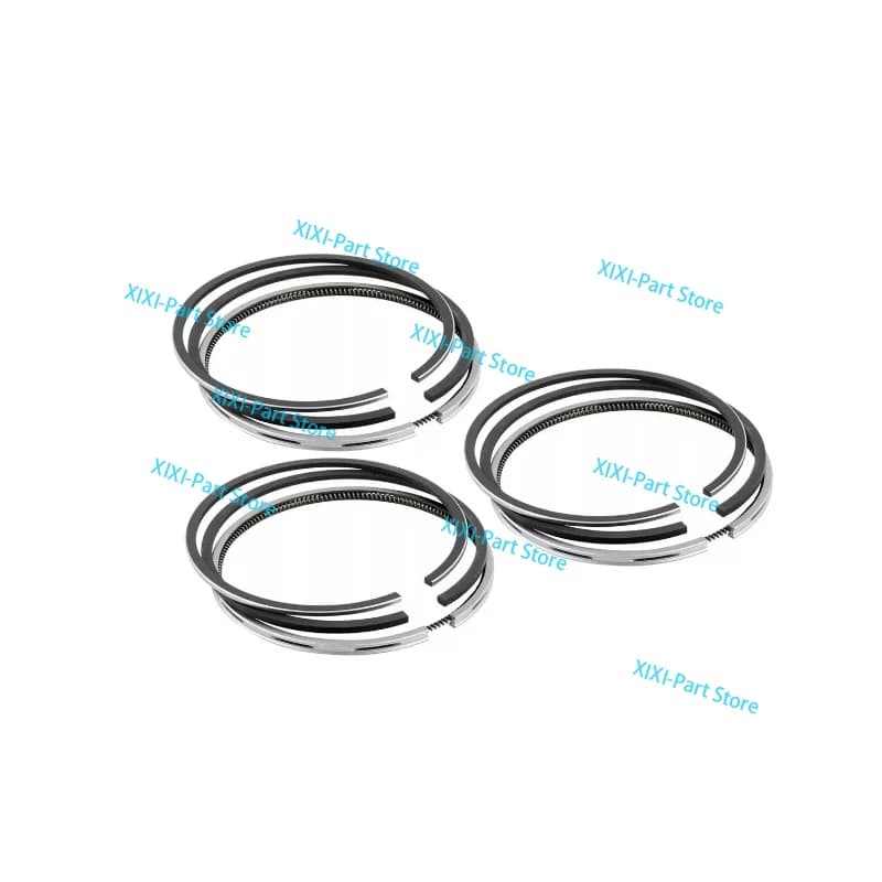 3TNV84 3TNE84 Piston Rings For Yanmar 3D84 84mm STD 84*2+2+4mm 3-Cylinders STD Overhaul Rebuild Kit Full Gasket Kit