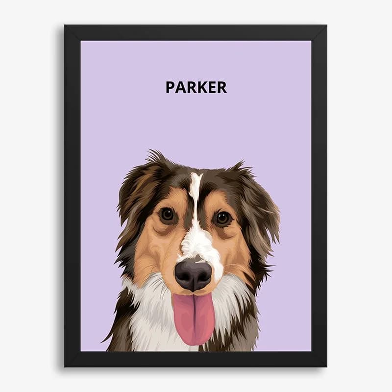 Foto e nome personalizzati per cani e gatti Animali Poster Wall Art Canvas Painting Immagini murali per soggiorno Decor Poster senza cornice
