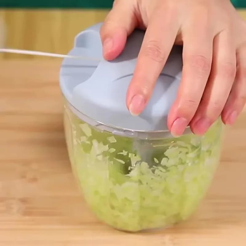 Manual cutter for garlic and vegetable slicer – Fruit press 500/1000 ml, kitchen blender and meat grinder