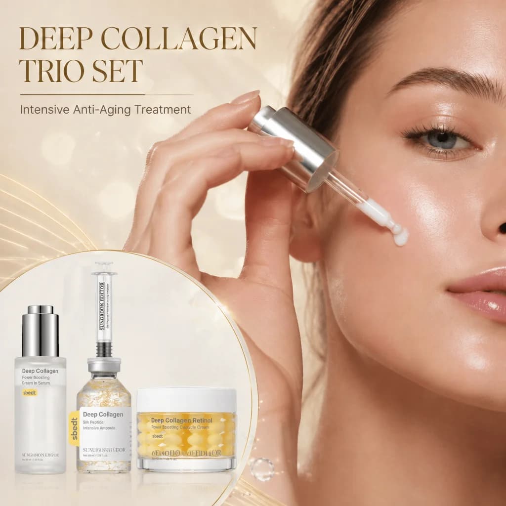Siero Viso Rassodante al Collagene Ultra Intensivo Rivitalizzante Nutriente Sbiancante Idratante Illuminante per la Cura della Pelle