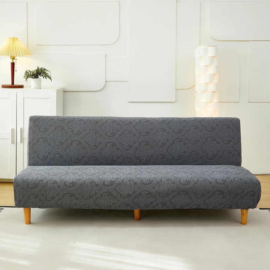 High Quality Splashproof Jacquard Sofa Bed Cover Stretch Futon Slipcover for Living Room New Style Home Decorative Pattern