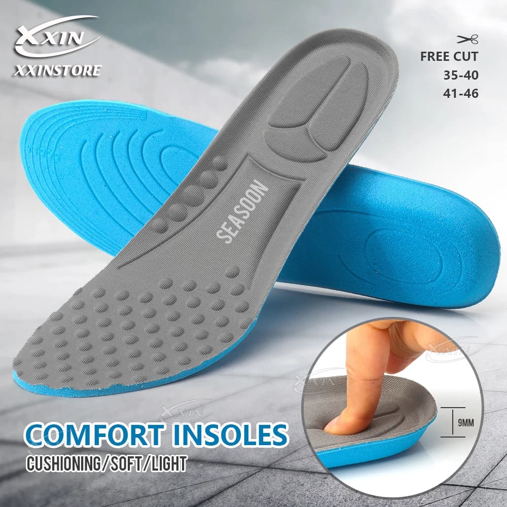 perXxin per Men's and Women's Sports Sweatshirts Shock Absorbent Massage Sole Soft and Breathable Shoe Size 35-46