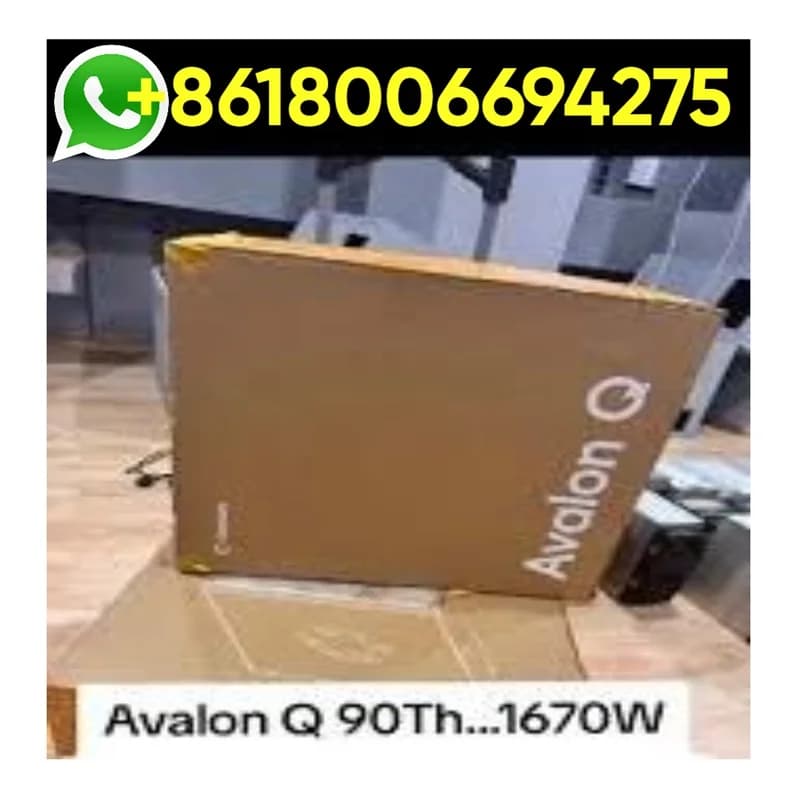 B. ACQUISTA ORA Nuovo Canaan Avalon Q 90TH/s 1674W Miner Bitcoin Silenzioso per Uso Domestico ECO