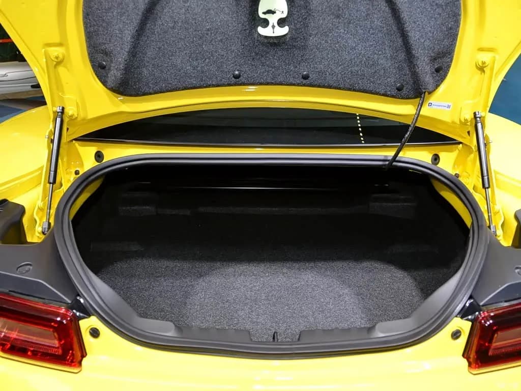 2PCS Back Door Stay for 2009-2015 Hevrolet Camaro MK5 Coupe With Spring Rear Tailgate Boot Gas Spring Struts Prop Lift Support