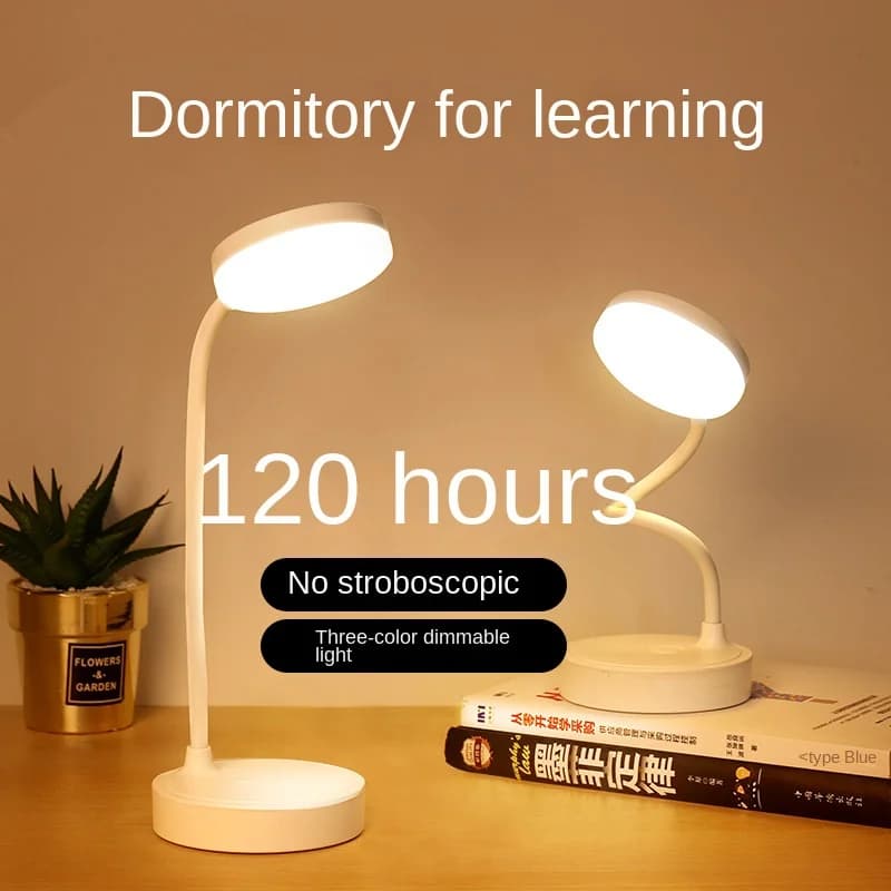 Lampade da scrivania da tavolo a Led protezione per gli occhi luci di apprendimento ricaricabili Usb regolazione del comodino della camera da letto dei bambini luce notturna da lettura