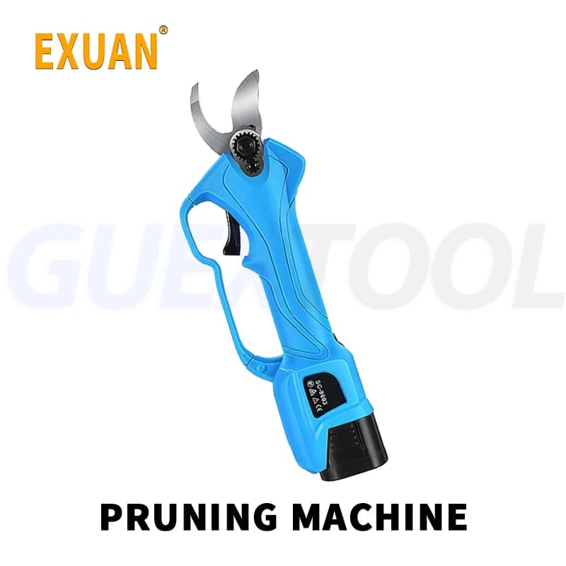 Electric Scissors Fruit Tree Scissors Rechargeable Electric Scissors for coarse branches Carbon steel pruning shears