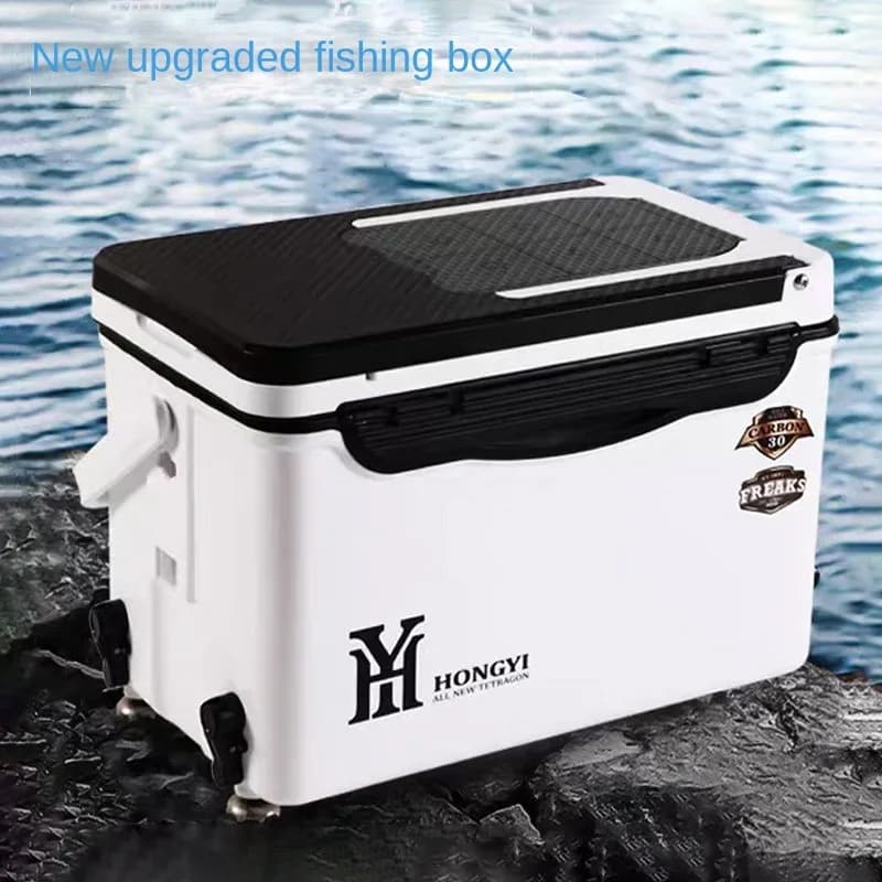 29L 30L 32L 35L 40L Fishing Cooling Box Elevator Fishing Box Insulation Carp Fishing Equipment Box Portable Fishing Accessories Tool Box
