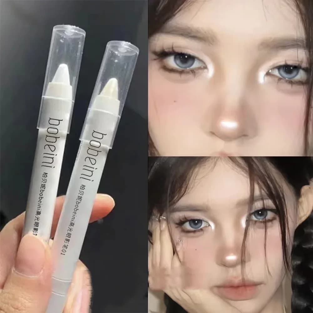 Highlighter, brightening, silk kiss pen, perlescent, opaque, shade pencil burst, make-up, eye make-up, long lasting perlescent stick
