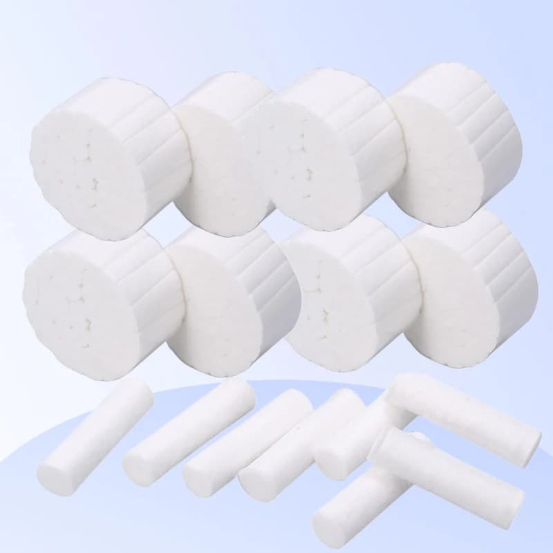 400/1000 pz Dentale Medico Chirurgico Rotoli di Cotone Dente Gemma Rotolo di Cotone Dentista Forniture Sbiancamento Dei Denti