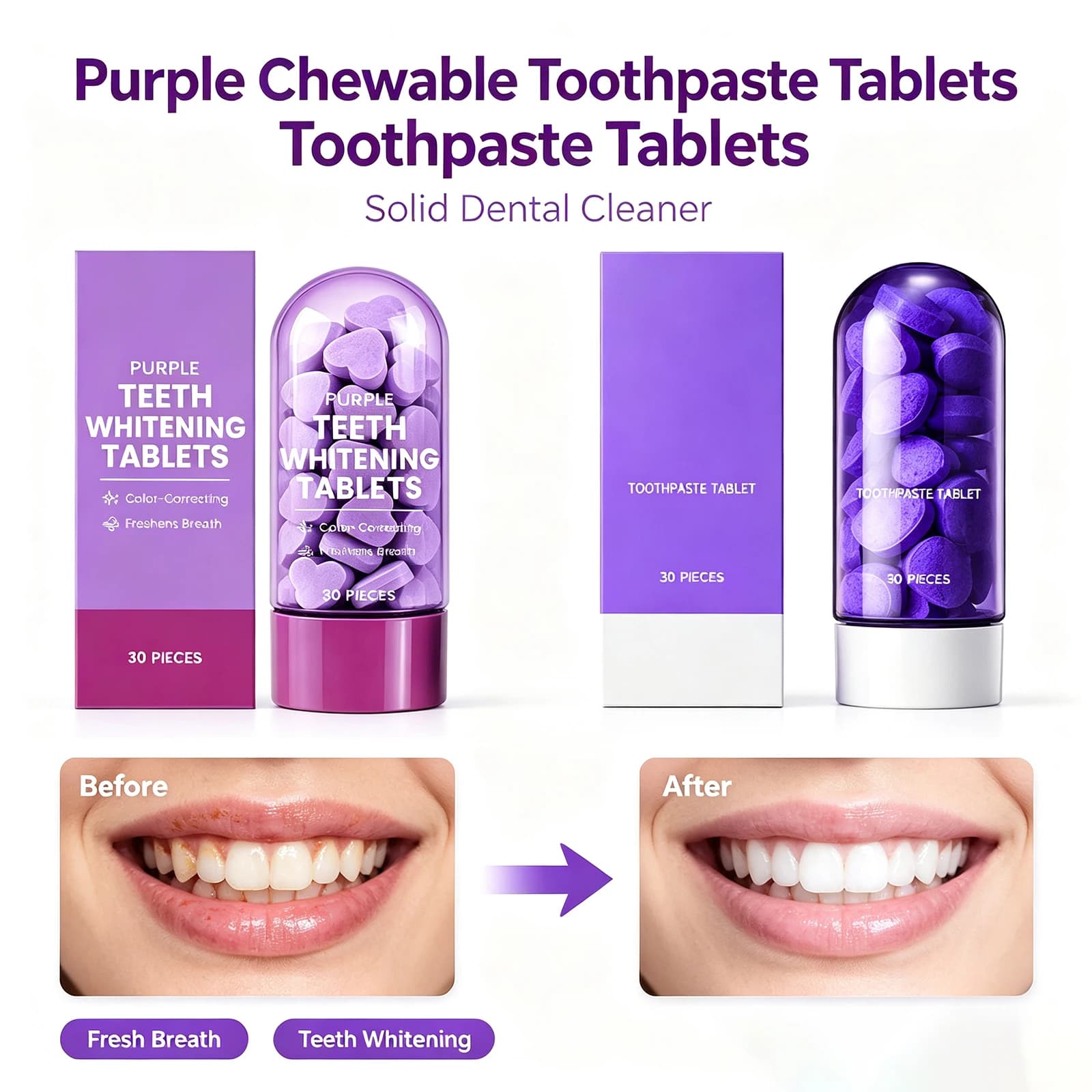 Nicotinamide Toothpaste Teeth Cleaning Foam Fresh Breath Remove Stains Whiten Yellow Teeth Protect Enamel Reduce Sensitivity